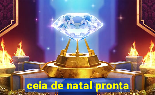 ceia de natal pronta